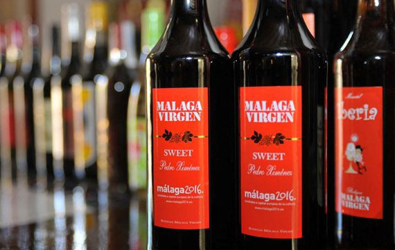 Málaga Dulce virgen sweet wine