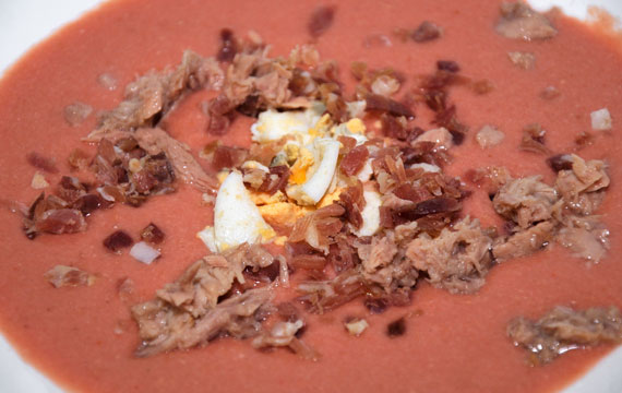 Typical dishes from Andalucía and Málaga